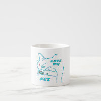 LOVE MY CUTE AQUA PET CAT