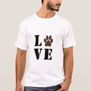 Love my dog, Men's Basic T-Shirt