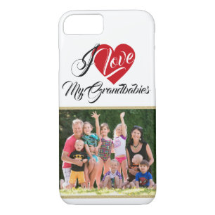 Love My Grandbabies with Photo Case-Mate iPhone Case
