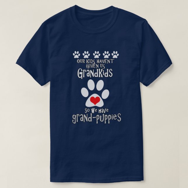 Love My Grandpuppies T-Shirt (Design Front)