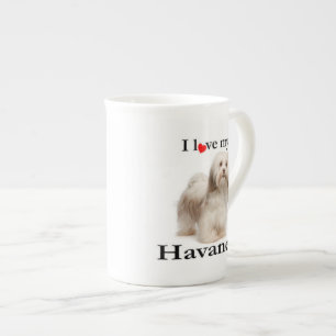 Love My Havanese Bone China Mug