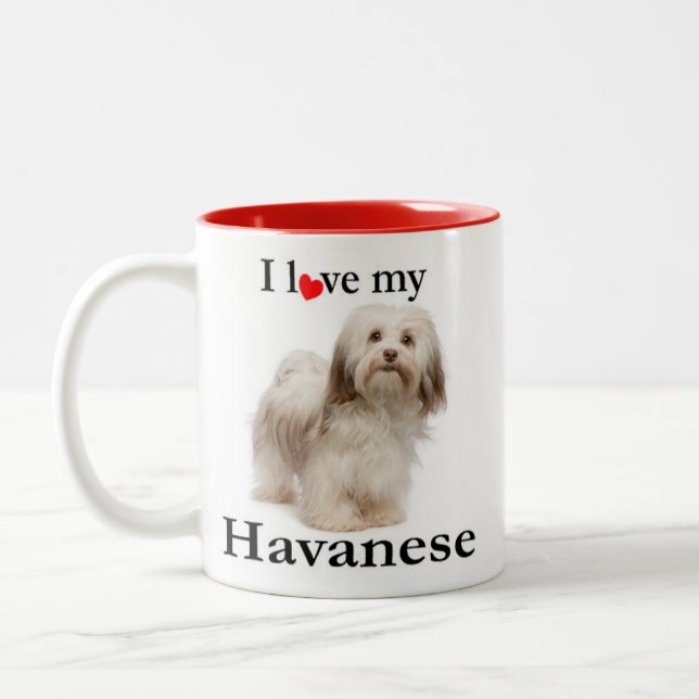 Love My Havanese Mug (Left)
