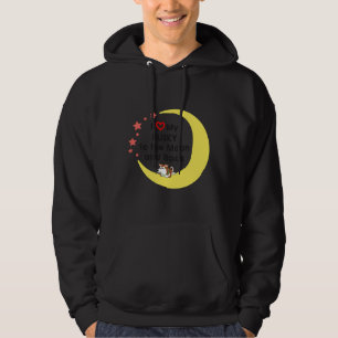 Love My Husky To The Moon And Back Hoodie