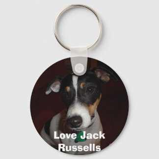Love  My Jack Russell Keychain