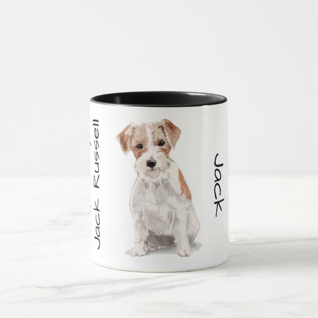Love My Jack Russell  Mug (Center)
