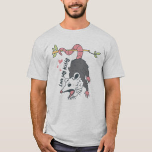 Love My Kitty - Funny Opossum T-Shirt