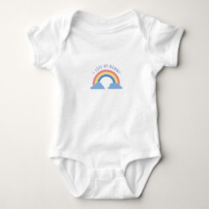 Love My Mummy Baby Bodysuit