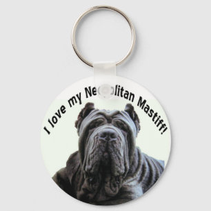 love my Neopolitan Mastiff keychain