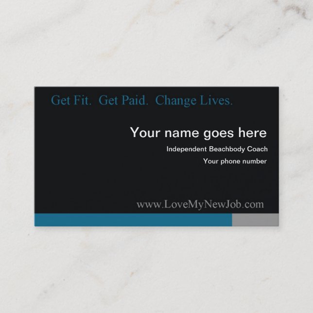 Love My New Job Biz Card 2 (Front)