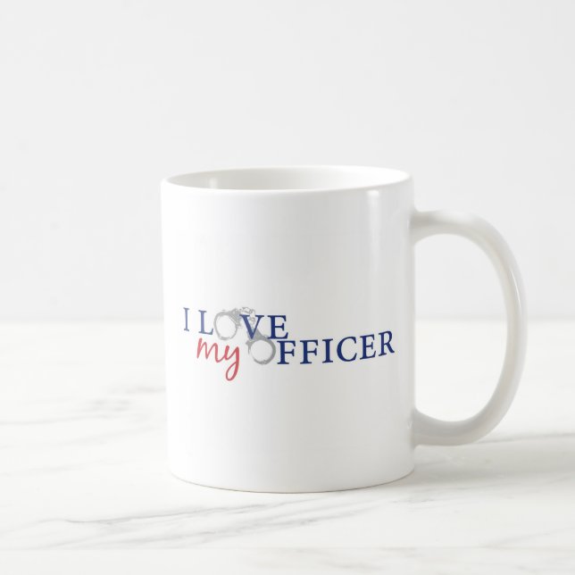Love My Officer Coffee Mug (Right)