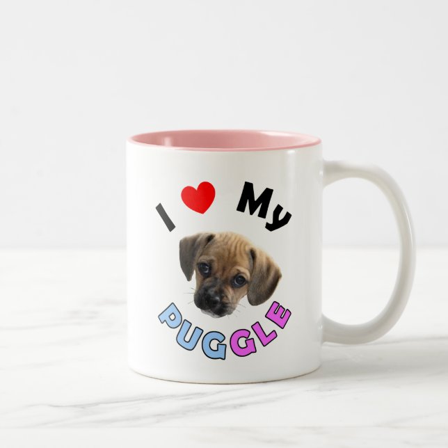 Love My Puggle Mug (Right)