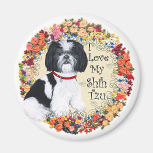 Love My Shih Tzu Magnet
