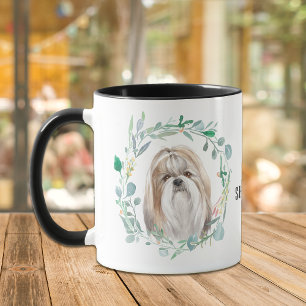 Love My Shih-Tzu Wreath Coffee Mug
