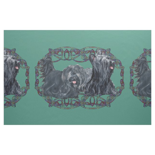 Love My Skye Terrier Fabric (Fat Quarter)