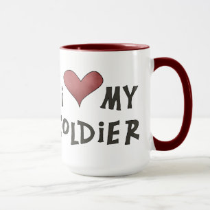 Love My Soldier Mug