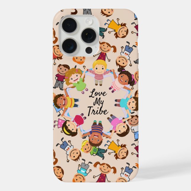 Love My Tribe Case iPhone Case (Back)