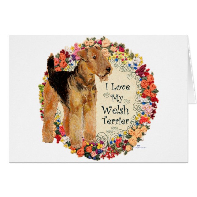 Love My Welsh Terrier (Front Horizontal)
