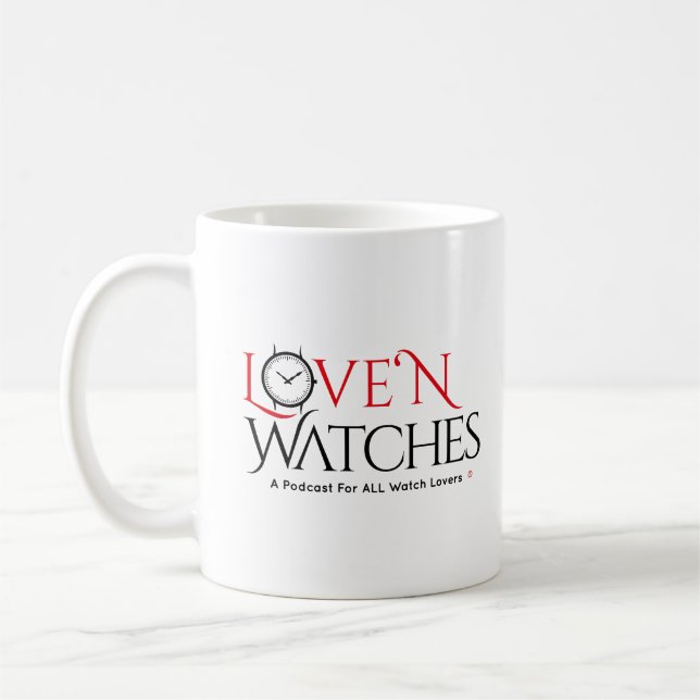 Love 'N Watches Two-Sided Logo Mug (Left)