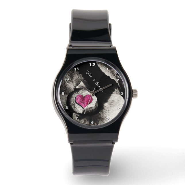 Love, Names & Hearth of Stone /Together & forever Watch (Front)