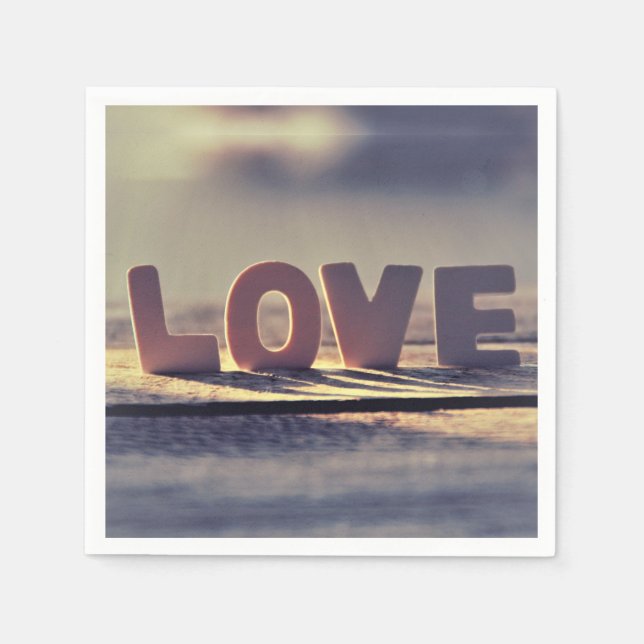 Love  Napkins (Front)