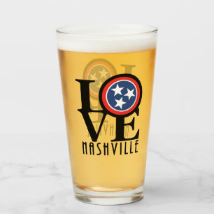 LOVE Nashville Glass