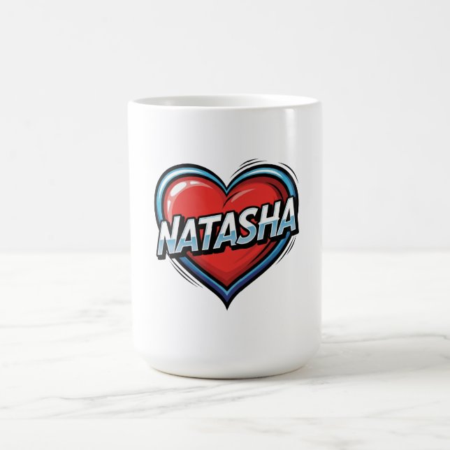 Love Natasha Coffee Mug (Center)