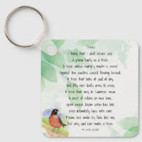Love Nature Inspirational Poem Trees Kilmer 