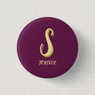 LOVE NECKLACE FOR GIFT WOMEN , GIRLFRIEND MOM 3 CM ROUND BADGE