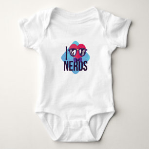 Love Nerds Baby Bodysuit