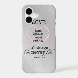 Love Never Fails Bible Verse