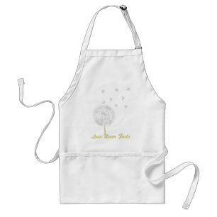 Love Never Fails Daisy 1 Corinthians 13 Standard Apron