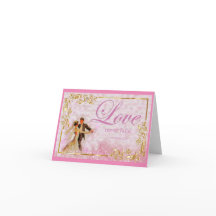 Love Never Fails Wedding or Anniversary Card