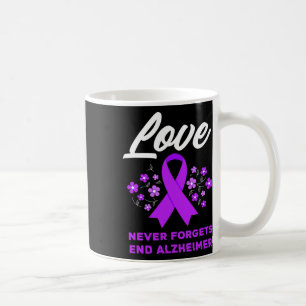 Love Never Forgets End Heimerheimer Heimerheimer's Coffee Mug