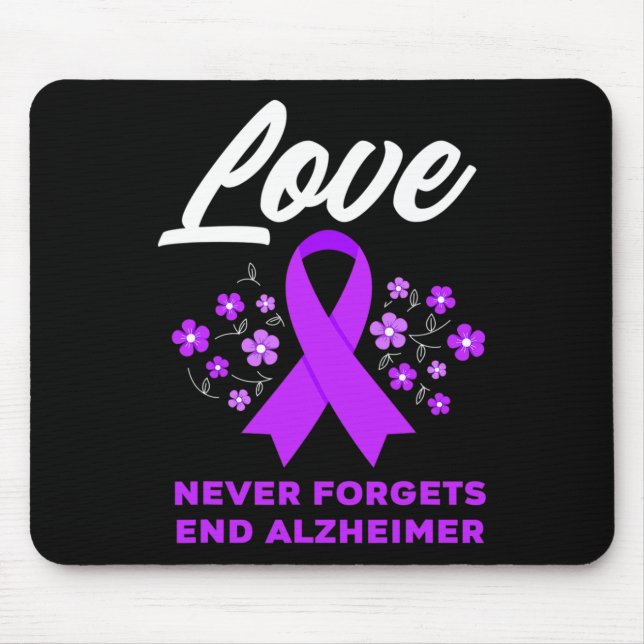 Love Never Forgets End Heimerheimer Heimerheimer's Mouse Pad (Front)