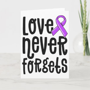 Love Never Forgets Memories Problem Heimerheimer S Card