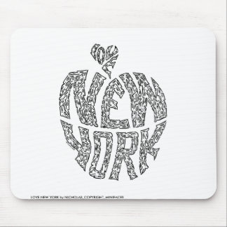 LOVE NEW YORK MOUSE PAD