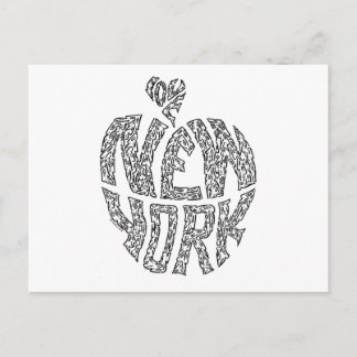 LOVE NEW YORK POSTCARD