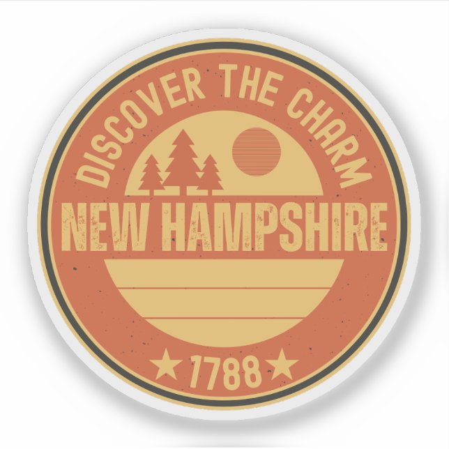  Love NH - New Hampshire Map Souvenir (Front)