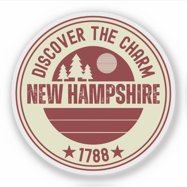  Love NH - New Hampshire Map Souvenir (Front)