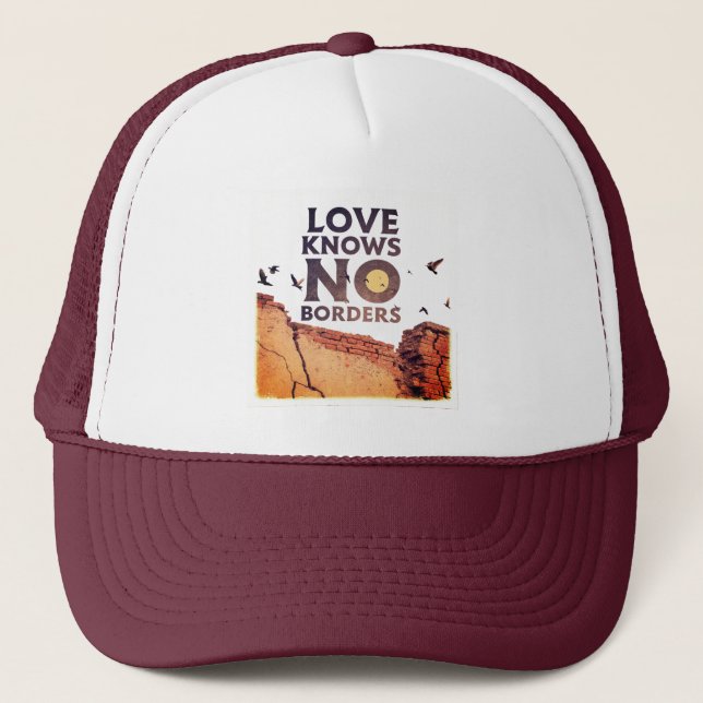 love no trucker hat (Front)