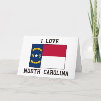 Love North Carolina Card