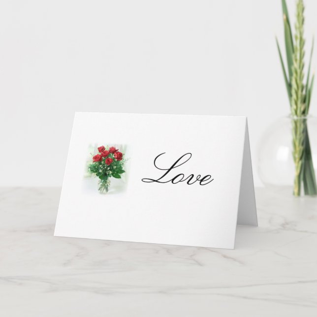 Love Note Card (Front)