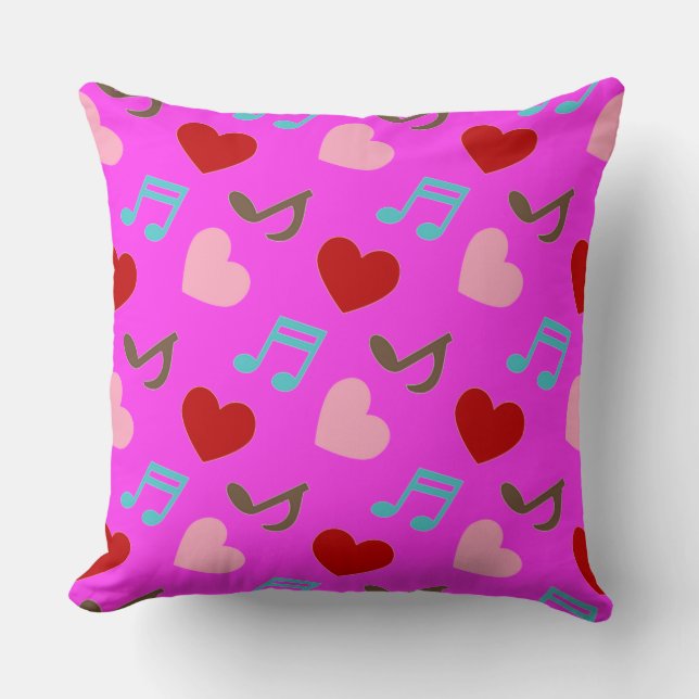 Love Notes Cushion (Front)