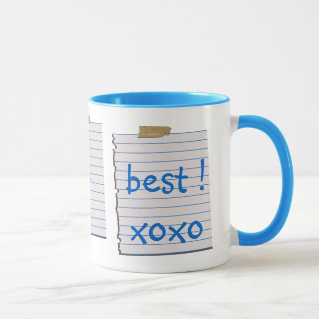 Love Notes For Daddy Mug (Right)