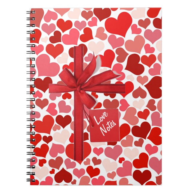 LOVE NOTES SPIRAL NOTEBOOK (Front)