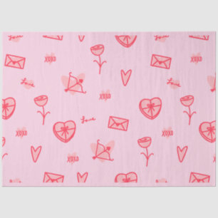 Love Notes & Sweet Treats Valentine's Gift Tag Tissue Paper