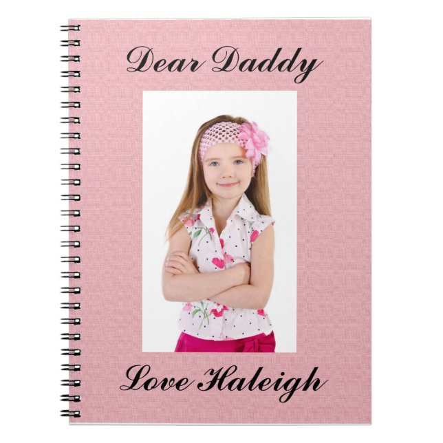 Love Notes to Daddy, Mother, Grandparents ... Spiral Notebook (Front)