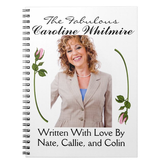 Love Notes to Mother / Grandmother / Wife - SRF Spiral Notebook (Front)