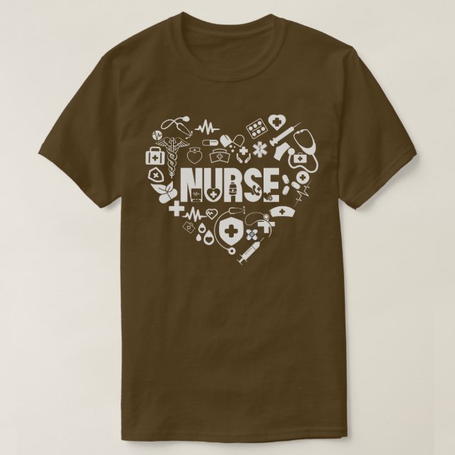 Love Nurse 1 T-Shirt (Design Front)
