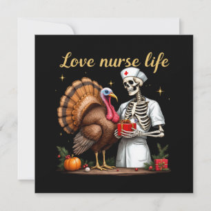 Love Nurse Life Celebrate Your Passion for Nursing Invitation